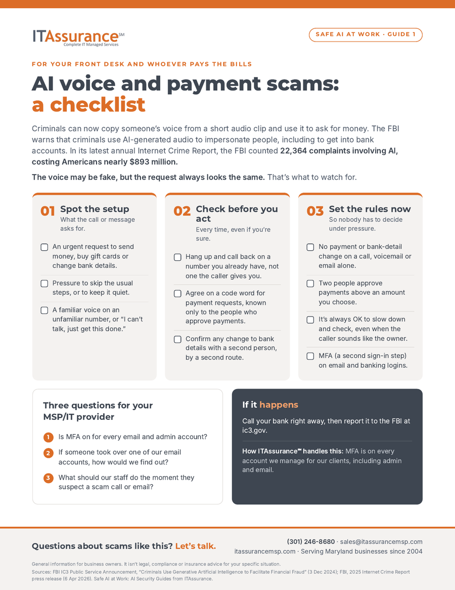 ITAssurance Safe AI at Work 01 Preview